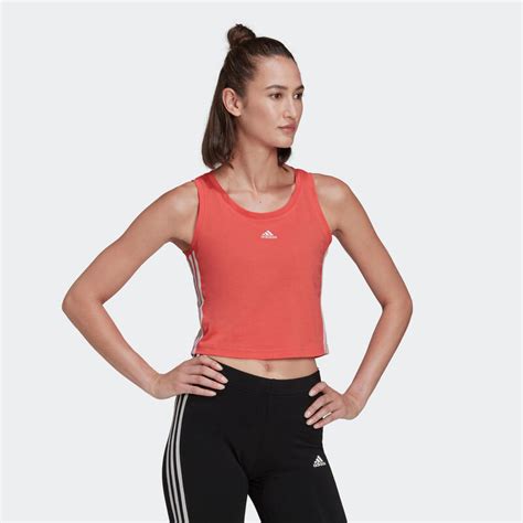 adidas top damen rot|Rote Adidas T.